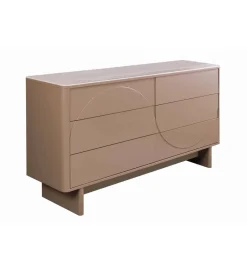 Invicta Interior Komoda SAVOY 150 cm ceramika w optyce trawertynu