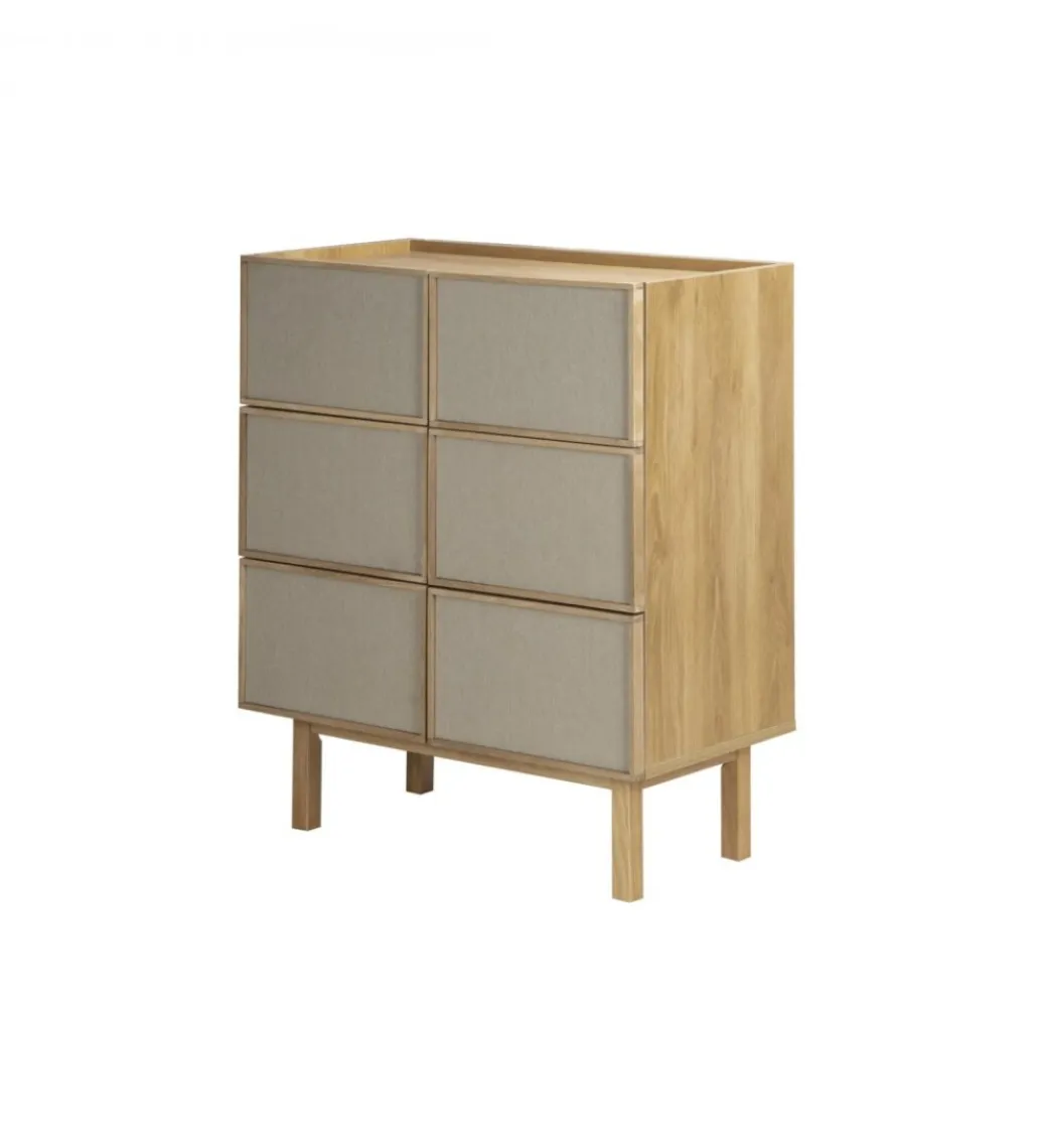 Imeri Komoda SINCLAIR 95 cm naturalna