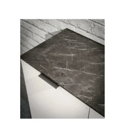 MCA Linia Włoska Komoda STONE 120 cm biała