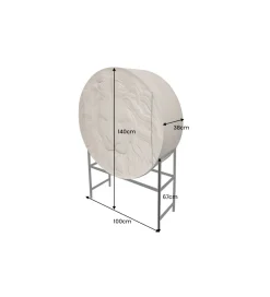 Invicta Interior Komoda TIGR 140 cm drewno mango