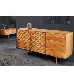 Invicta Interior Komoda TROPEA 145 cm drewno akacja honey