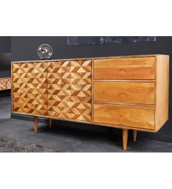 Invicta Interior Komoda TROPEA 145 cm drewno akacja honey