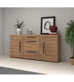 Helvetia Komoda TULSA 180 cm w optyce dąb Grandson