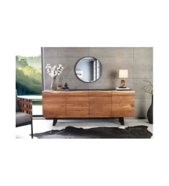 Invicta Interior - przedsprzedaż Komoda Welden 180 cm drewno akacja