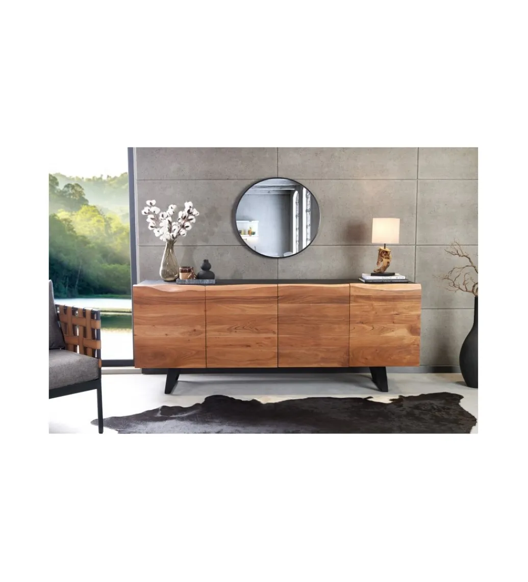 Invicta Interior - przedsprzedaż Komoda Welden 180 cm drewno akacja