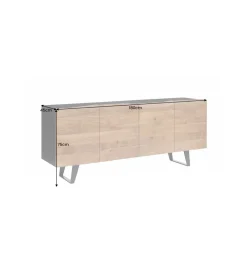 Invicta Interior - przedsprzedaż Komoda Welden 180 cm drewno akacja