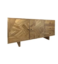 WOHNLING, GERMANY Komoda WOHNLING 150 cm drewno akacja