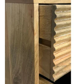 WOHNLING, GERMANY Komoda WOHNLING 138 cm drewno sheesham