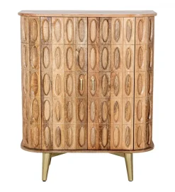 Exclusivas Komoda WYPUD 90 cm drewno mango