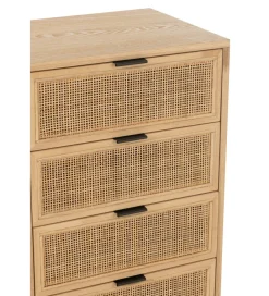 J-Line Komoda wysoka BASONOT 100 cm naturalna