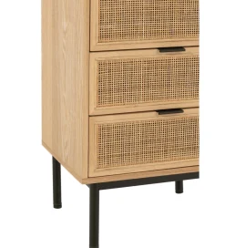 J-Line Komoda wysoka BASONOT 100 cm naturalna