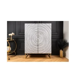 Invicta Interior Komoda wysoka CORONA 100 cm drewno mango