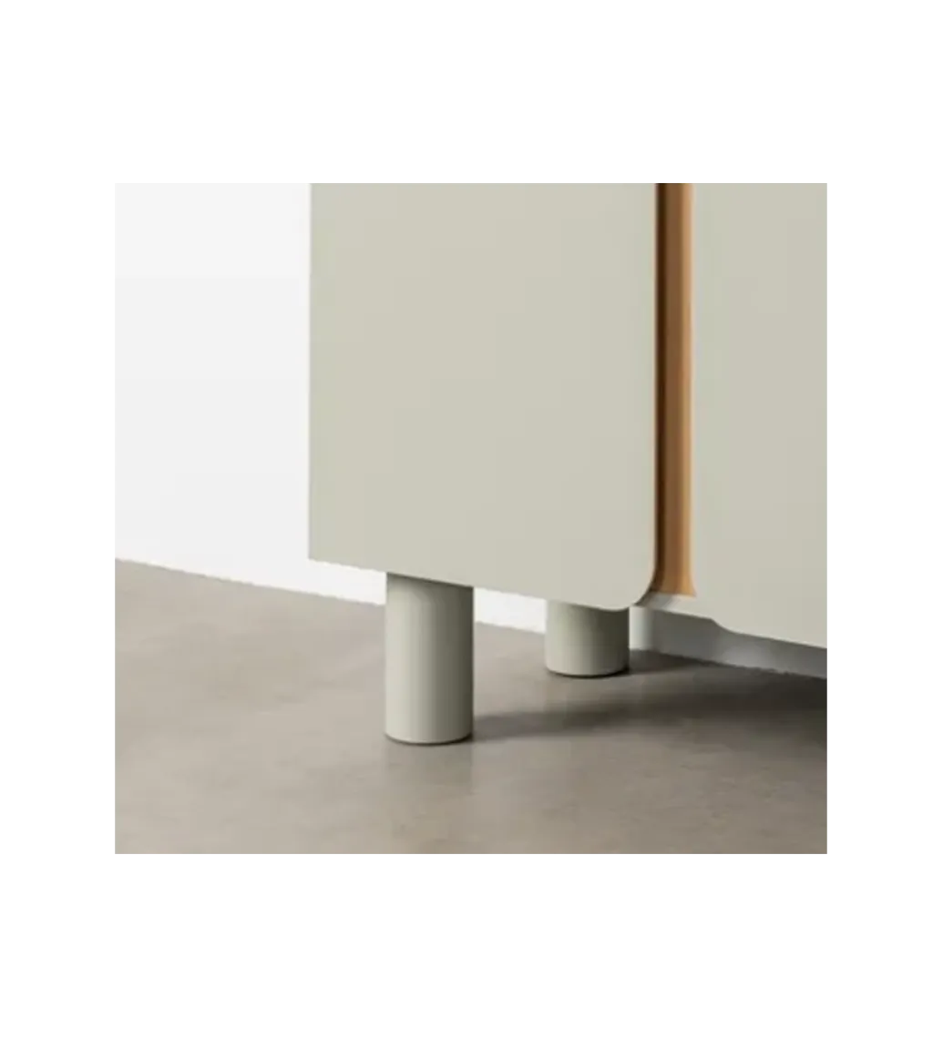 Zona-Design Komoda wysoka MALTA 137 cm taupe