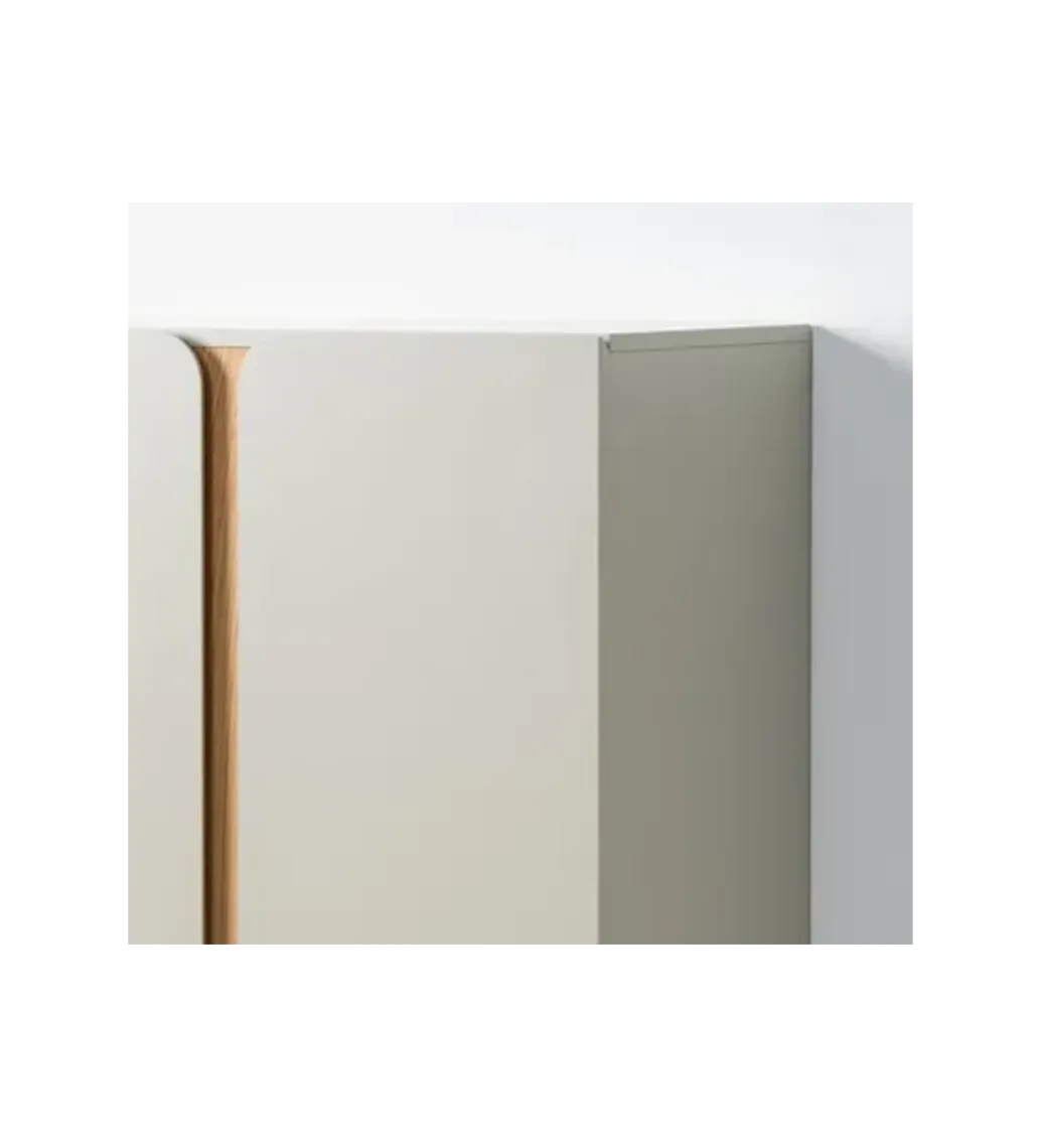 Zona-Design Komoda wysoka MALTA 137 cm taupe