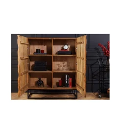 Invicta Interior Komoda wysoka MASKAT 100 cm drewno mango brąz