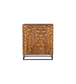 Invicta Interior Komoda wysoka MASKAT 100 cm drewno mango brąz