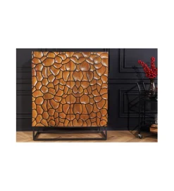 Invicta Interior Komoda wysoka MASKAT 100 cm drewno mango brąz