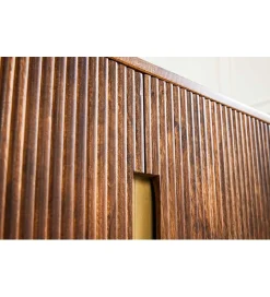 Invicta Interior - przedsprzedaż Komoda wysoka NAGOJA 80 cm drewno mango brąz