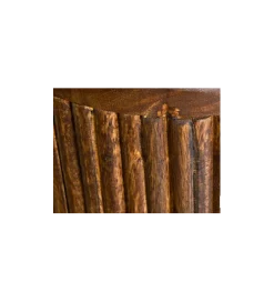 Invicta Interior - przedsprzedaż Komoda wysoka NAGOJA 80 cm drewno mango brąz