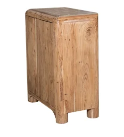 Exclusivas Komoda wysoka OHALDA 100 cm drewno akacja
