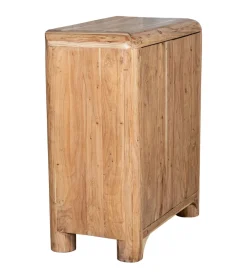 Exclusivas Komoda wysoka OHALDA 100 cm drewno akacja