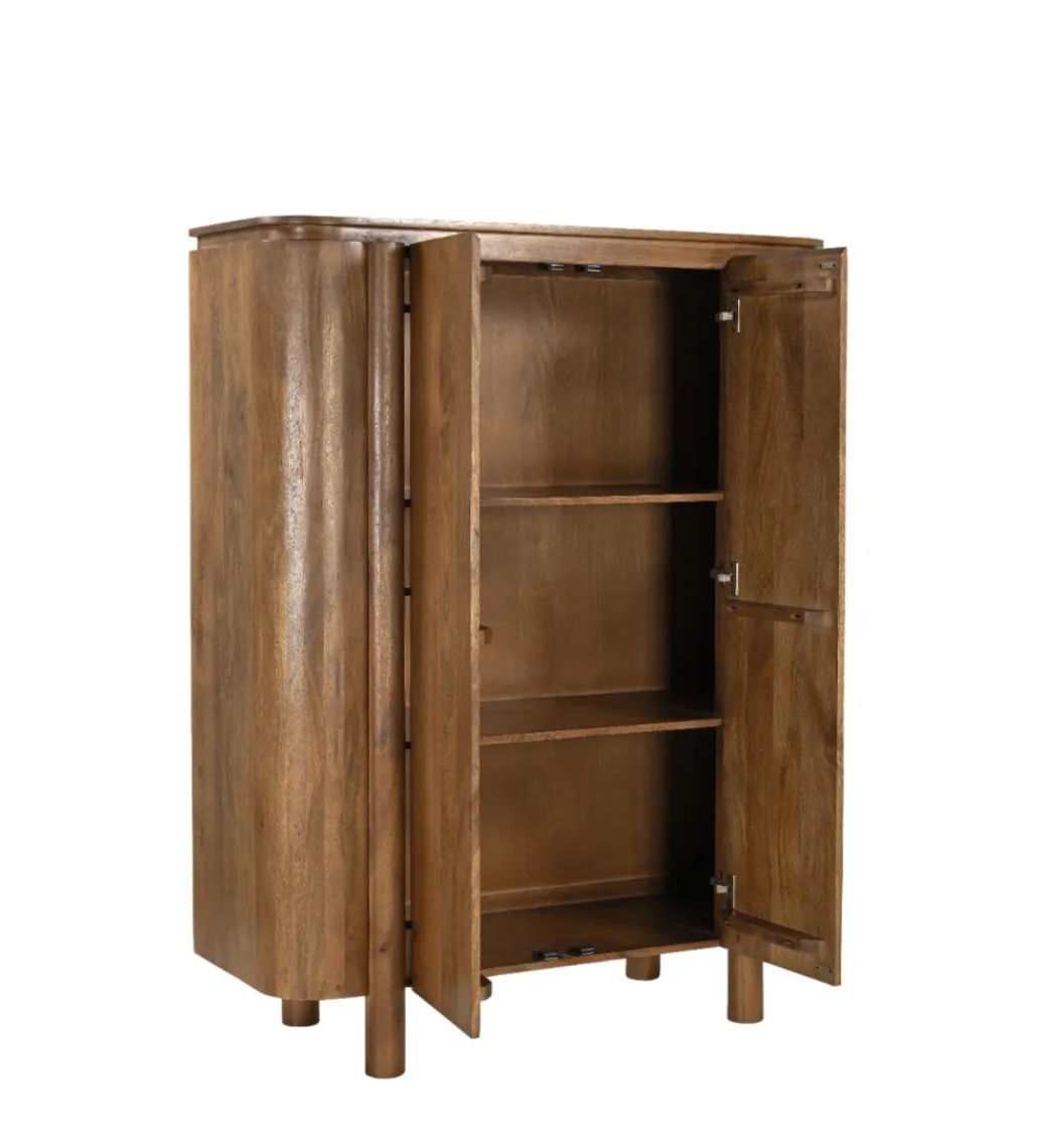 LF-Design Komoda wysoka SALANO 150 cm drewno mango naturalna