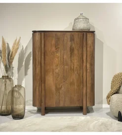 LF-Design Komoda wysoka SALANO 150 cm drewno mango naturalna