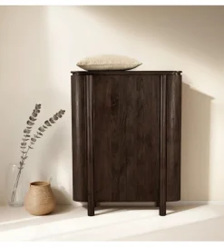 LF-Design Komoda wysoka SALANO 150 cm drewno mango brązowa