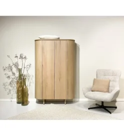 LF-Design Komoda wysoka TOBAGO 180 cm naturalna