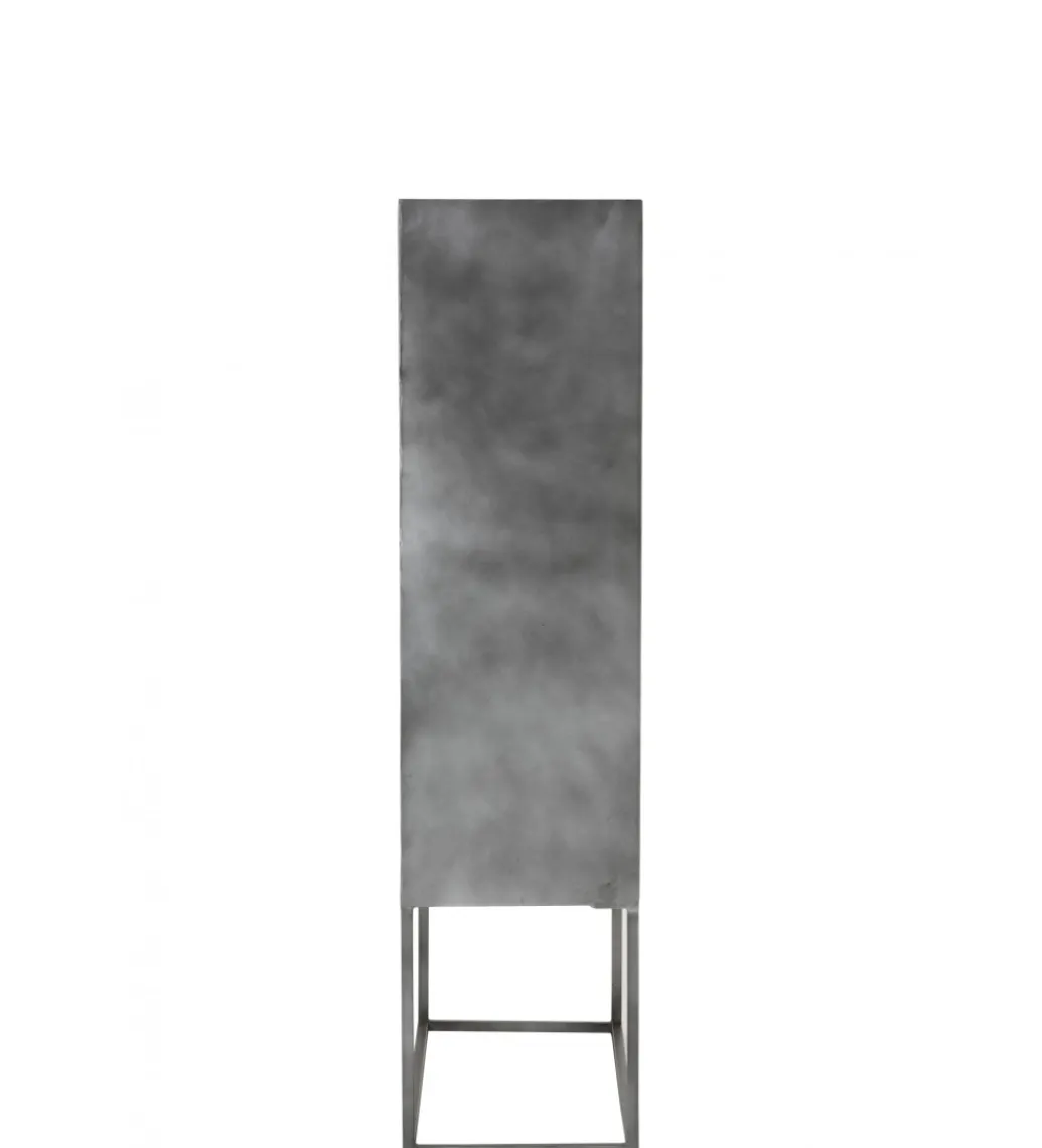 J-Line Komoda wysoka ZYGZAK 60 cm naturalna