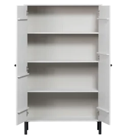 WOOOD Komoda XINA 149 cm zimna szarość