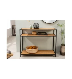 Invicta Interior Konsola ALPERA 100 cm w optyce dębu