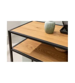 Invicta Interior Konsola ALPERA 100 cm w optyce dębu