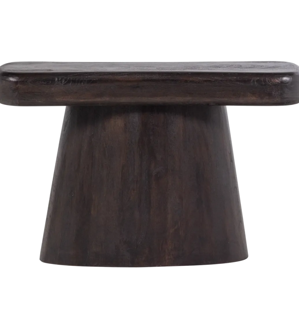 WOOOD Konsola AMCO 120 cm drewno mango ciemny brąz