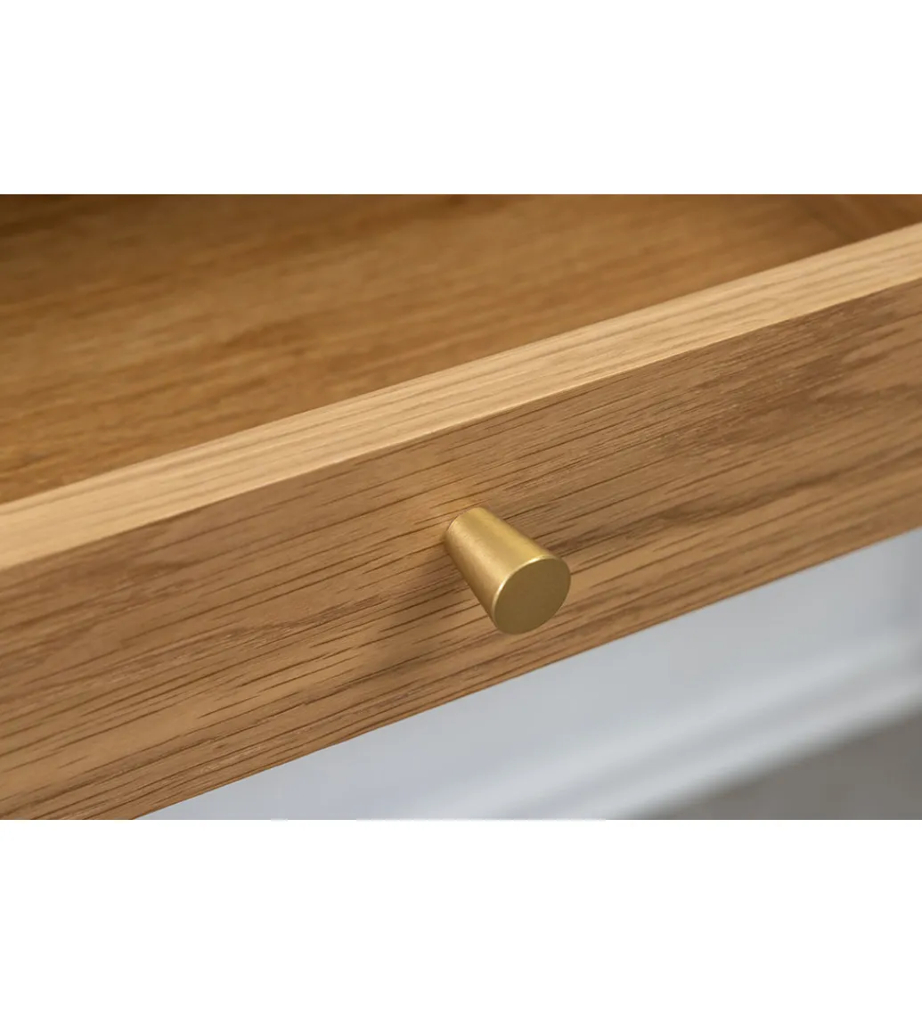 Invicta Interior Konsola ATELIER 120 cm w kolorze dębu