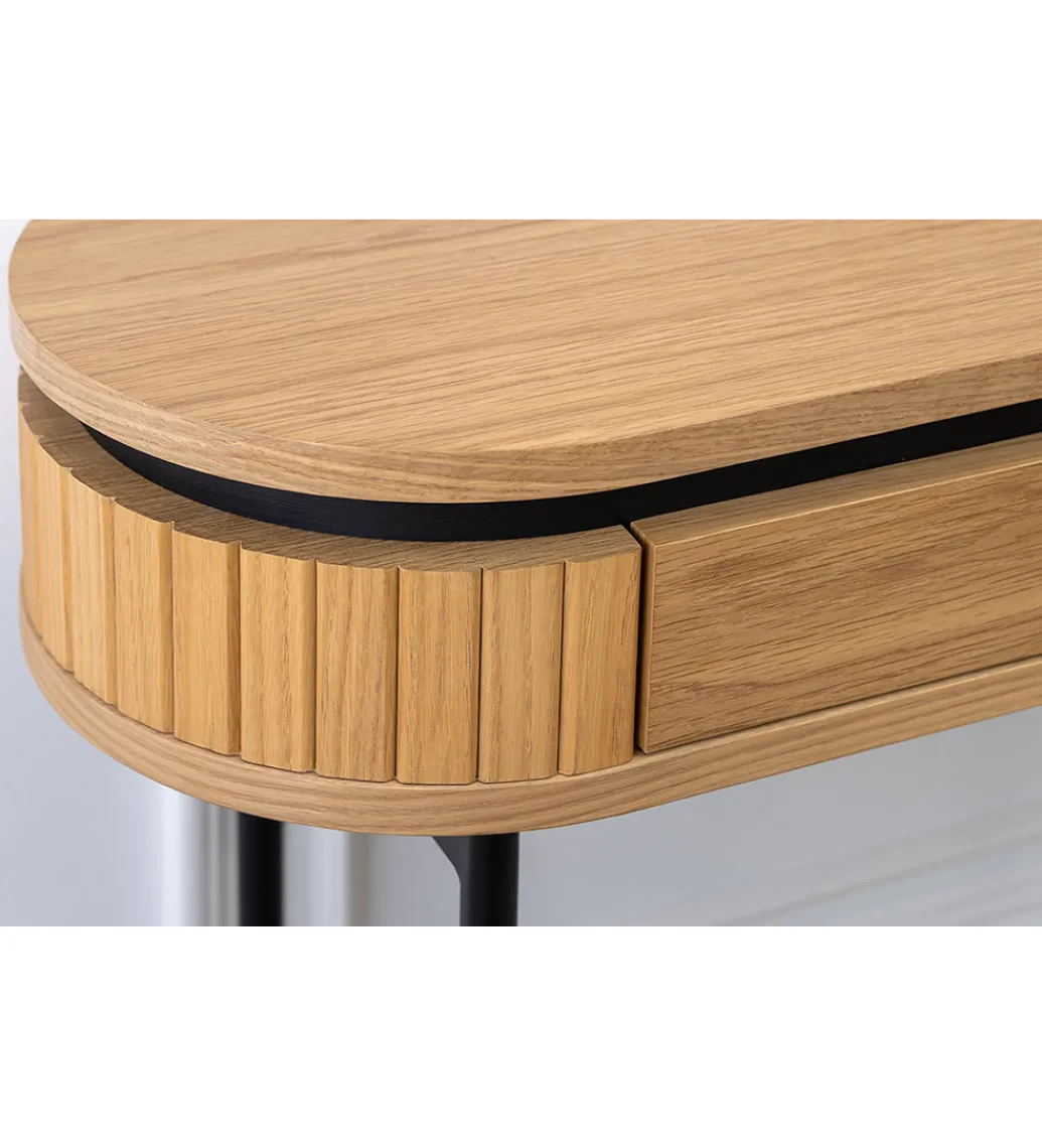 Invicta Interior Konsola ATELIER 120 cm w kolorze dębu