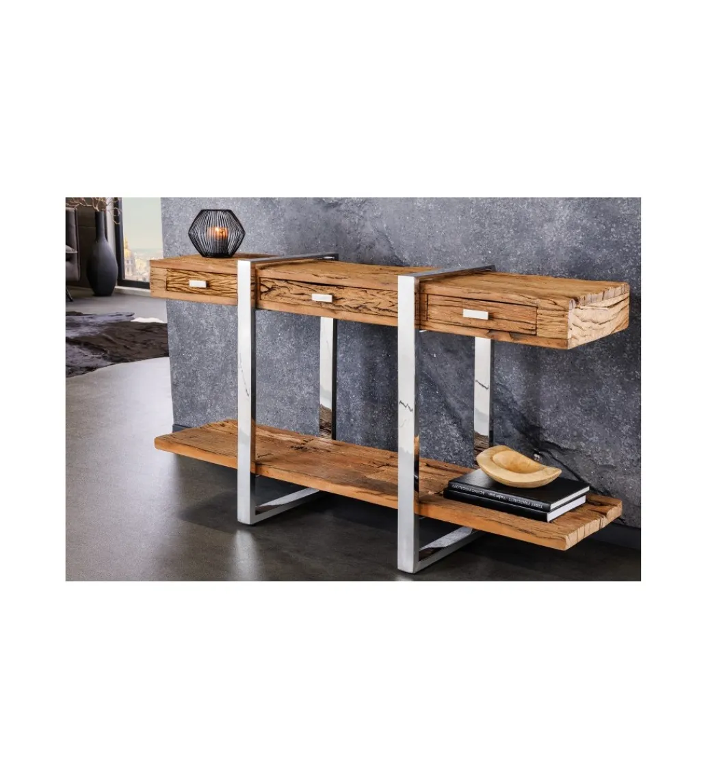 Invicta Interior Konsola Barracuda 140 cm drewno teak