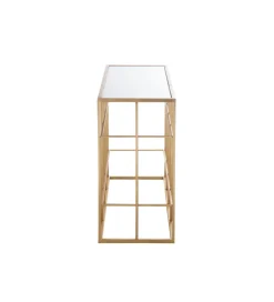 J-Line Konsola Bars 120 cm złota