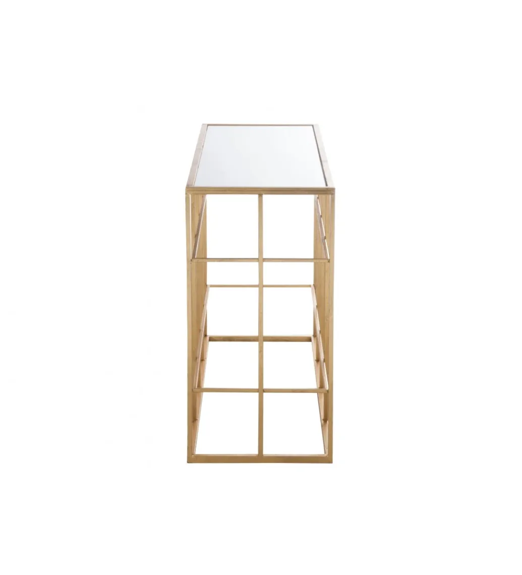 J-Line Konsola Bars 120 cm złota
