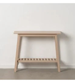 Zona-Design Konsola BATAN 90 cm drewno sosna kremowy