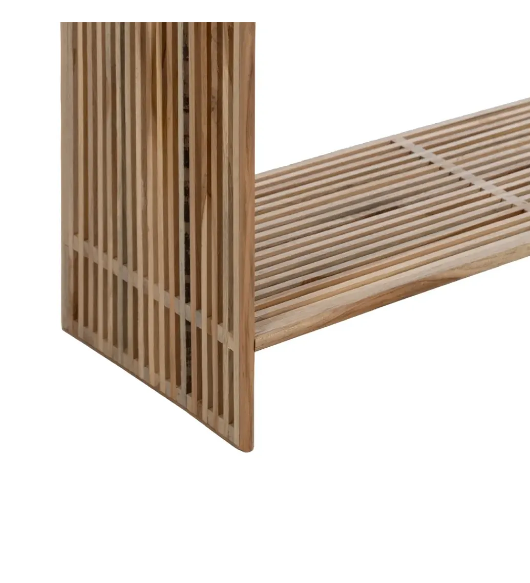 Zona-Design Konsola BELLAMONTE 85 cm drewno teak naturalna