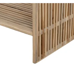 Zona-Design Konsola BELLAMONTE 85 cm drewno teak naturalna