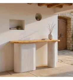 Zona-Design Konsola BENMU 150 cm biała