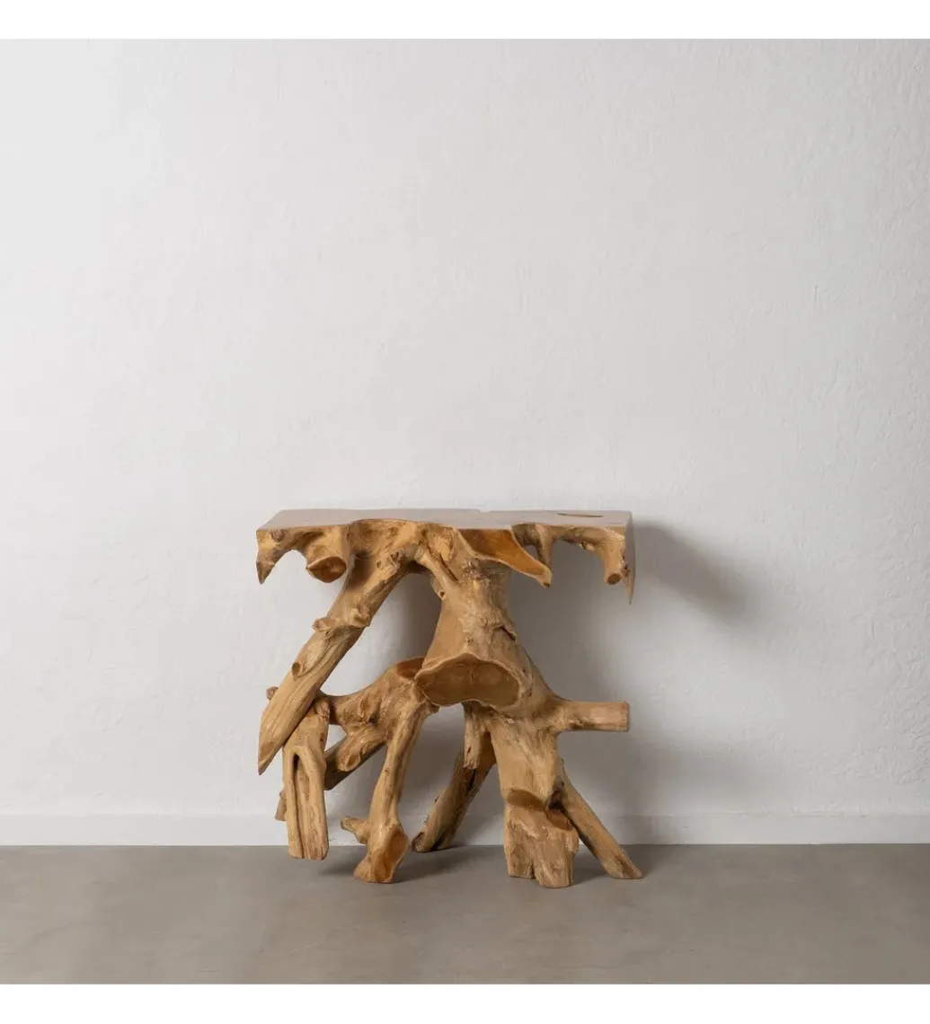 DENZO Konsola BESTARMA 80 cm drewno teak