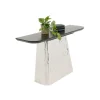 KARE Konsola CALDERA 138 cm fornir drewno jesion