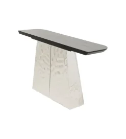 KARE Konsola CALDERA 138 cm fornir drewno jesion