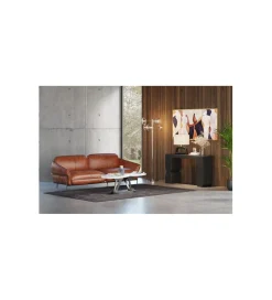 KARE Konsola Curve 120 cm w optyce jesionu czarna