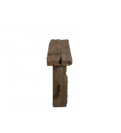 J-Line Konsola DEBER 150 cm naturalna brązowa