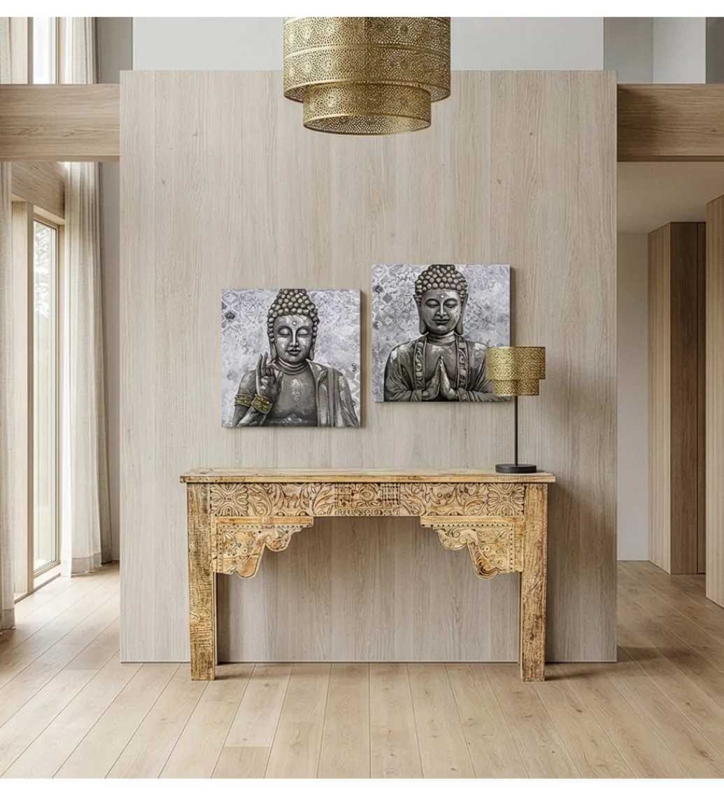 Exclusivas Konsola ENTREDGA 140 cm drewno mango