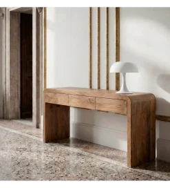 Zona-Design Konsola ESPANATY 153 cm drewno mango naturalna
